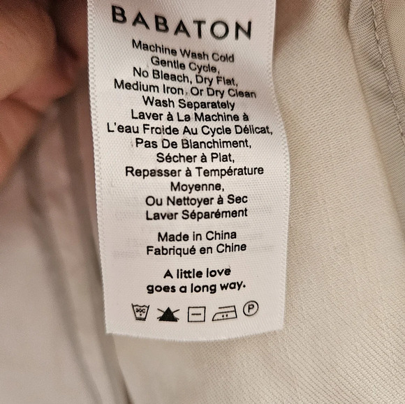 Babaton Womens size 6 linen blazer/jacket perfect for summer ☀️ - Picture 4 of 4